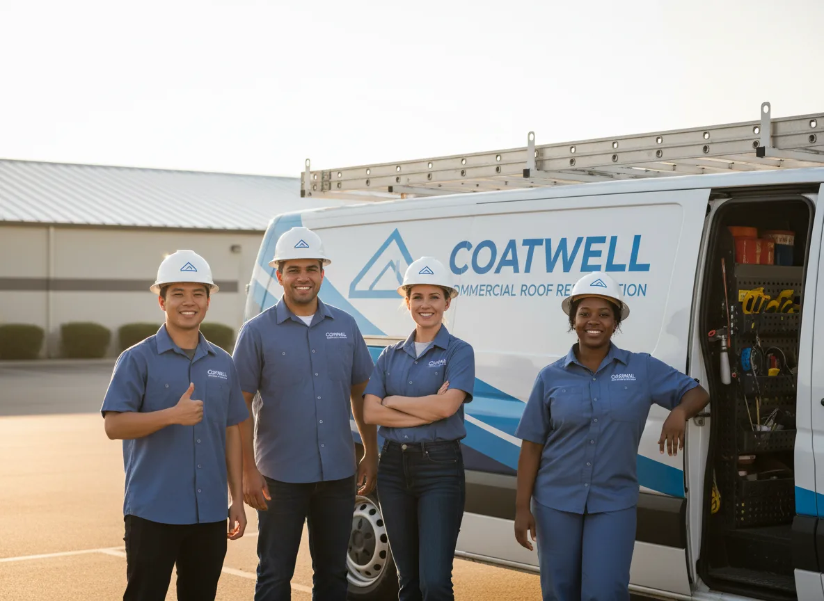 Commercial roof coating company in Simpson, WV